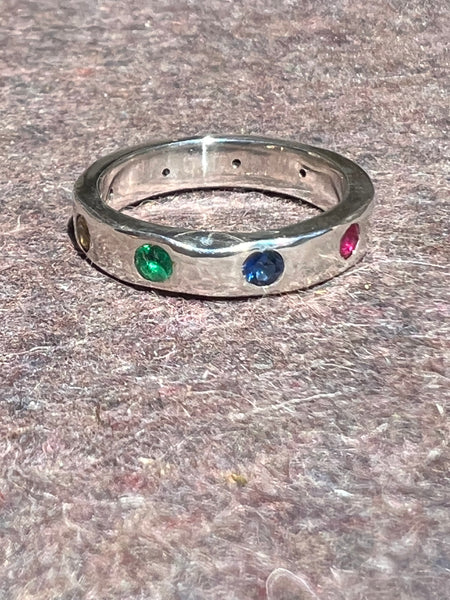 Anillo navaratna (9G)